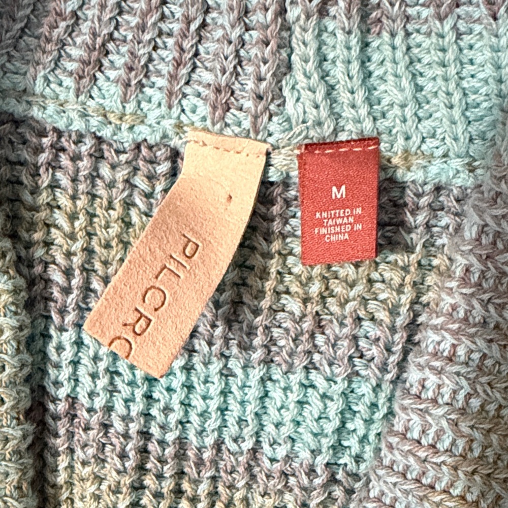 Anthropologie Pilcro Space Dyed Open Front Cardigan Size Medium - Picture 5 of 10